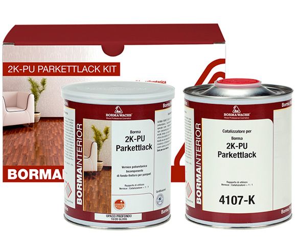 Полиуретановый двухкомпонентный лак 2K-PU PARKETTLACK