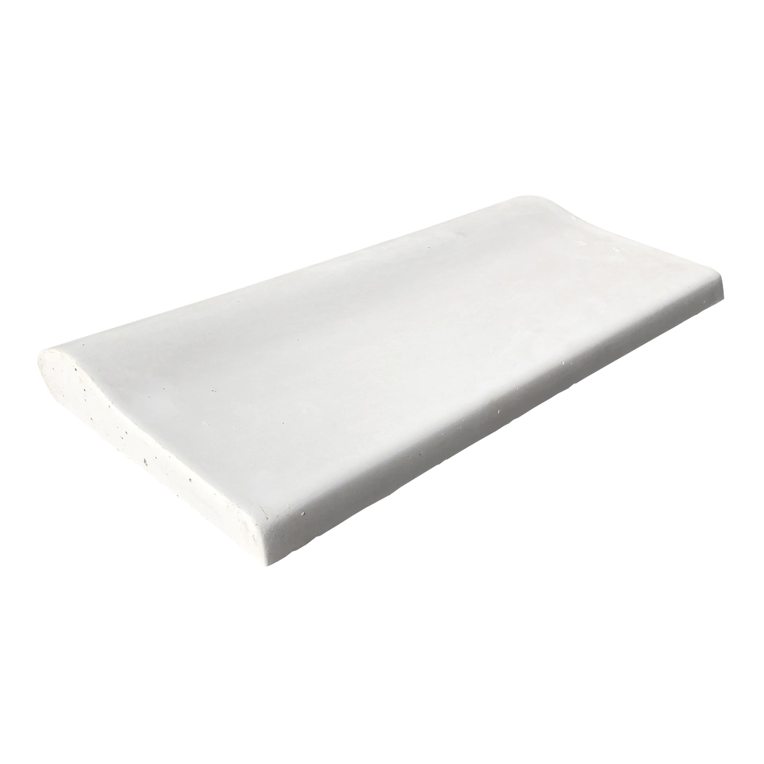Копінговий камінь Aquazone 250×500×50-25 мм, білий