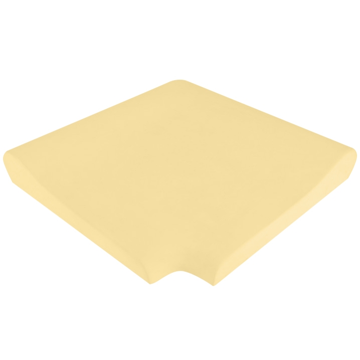 Кутовий копінговий камінь Aquazone зовнішній, 250×300×50-25 мм (бежевий)