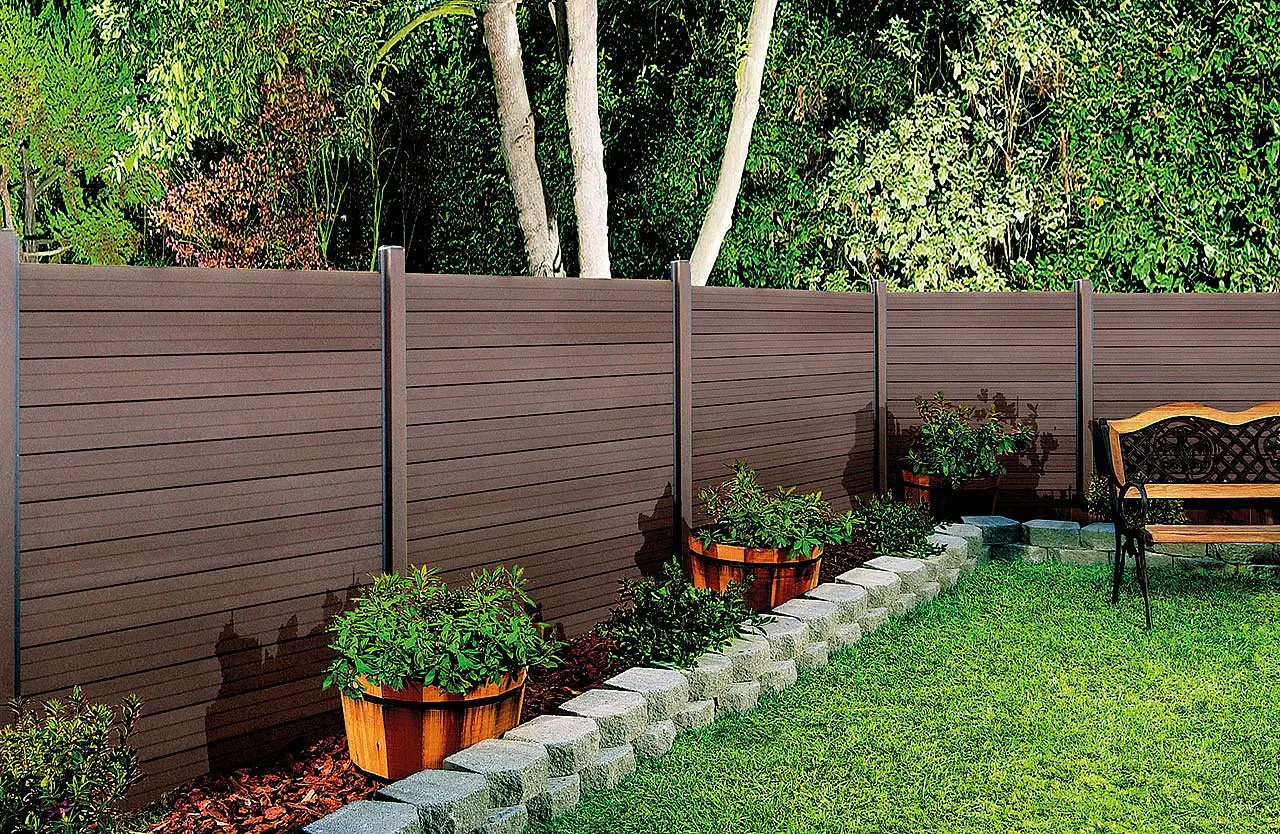 терасна дошка на паркан